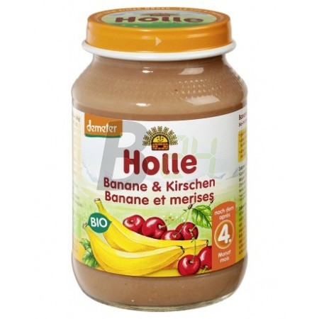 Holle bio bébiétel banán cseresznyével (190 g) ML068116-10-3