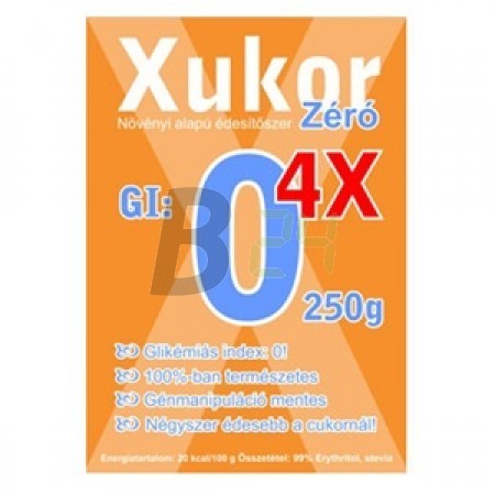 Xukor édesítőszer zéró 4x (250 g) ML069397-17-11