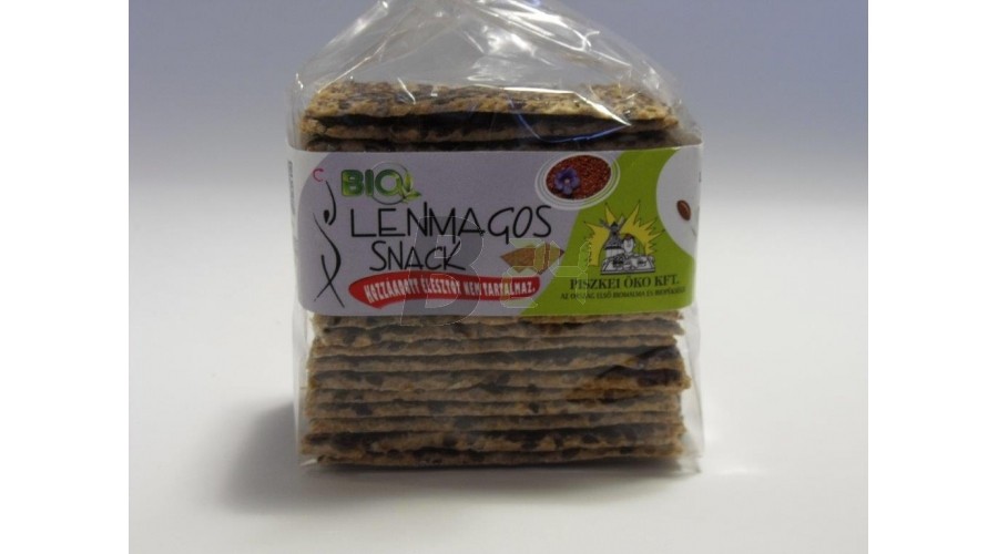 Piszke bio snack lenmagos (200 g) ML071129-109-1