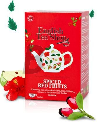 Ets 20 bio fűszeres pirosgyümölcs tea (20 filter) ML071793-12-2