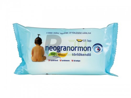 Neogranormon törlőkendő 55 db aloe-kam. (55 db) ML071978-25-6