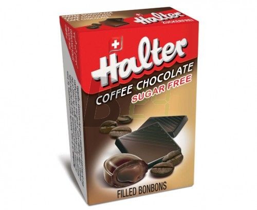 Halter cukormentes cukorka kávé-csoki (36 g) ML072176-28-7