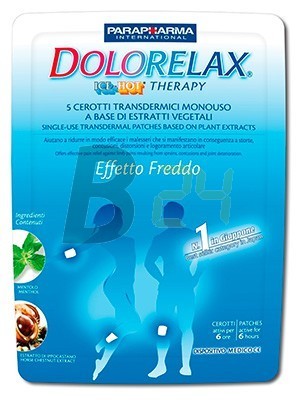 Dolorelax hűsítő hatású bőrtapasz 5 db (5 db) ML072473-30-3