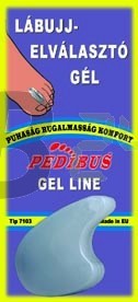 Pedibus lábujjelválasztó gél line (1 db) ML072854-33-1