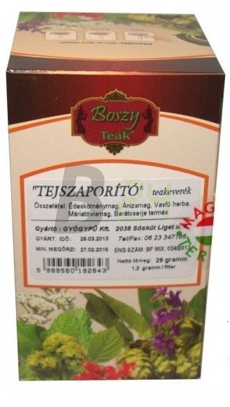 Boszy tejszaporító tea (20 filter) ML073158-12-9