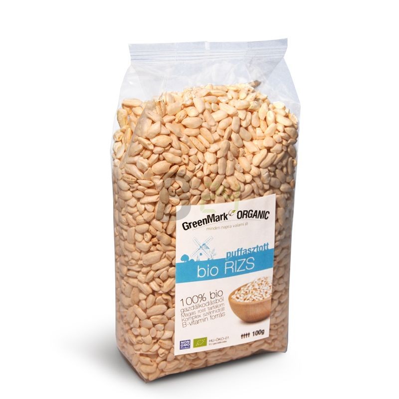 Greenmark bio puffasztott rizs (100 g) ML073662-31-11