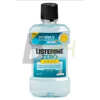 Listerine szájvíz zero mild mint 250 ml (250 ml) ML074381-27-9