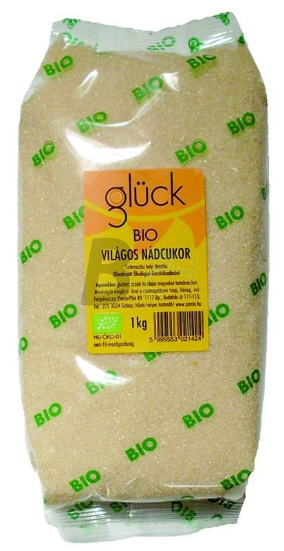 Glück bio nádcukor világos 1000 g (1000 g) ML074465-7-2