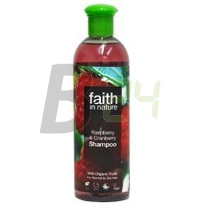 Faith in nature sampon málna-vörösáfonya (250 ml) ML074480-28-5