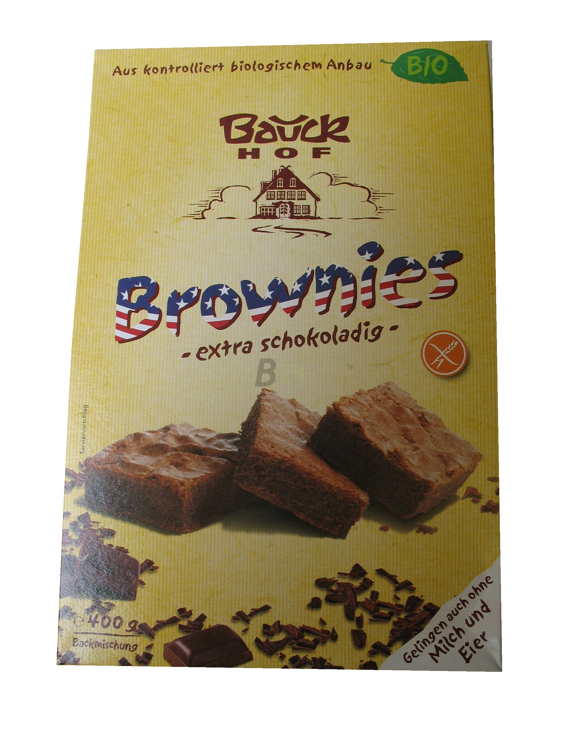 Bauckhof bio brownies sütemény keverék (400 g) ML074651-36-3