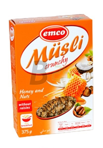 Emco müzli méz-mogyoró (375 g) ML075329-18-2