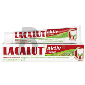 Lacalut fogkrém aktív herbal (75 ml) ML077159-21-1
