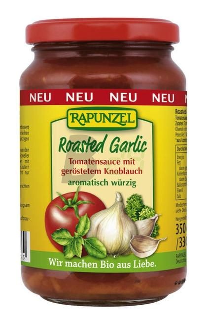 Rapunzel bio paradicsomszósz fokhagymás (350 g) ML077905-8-2