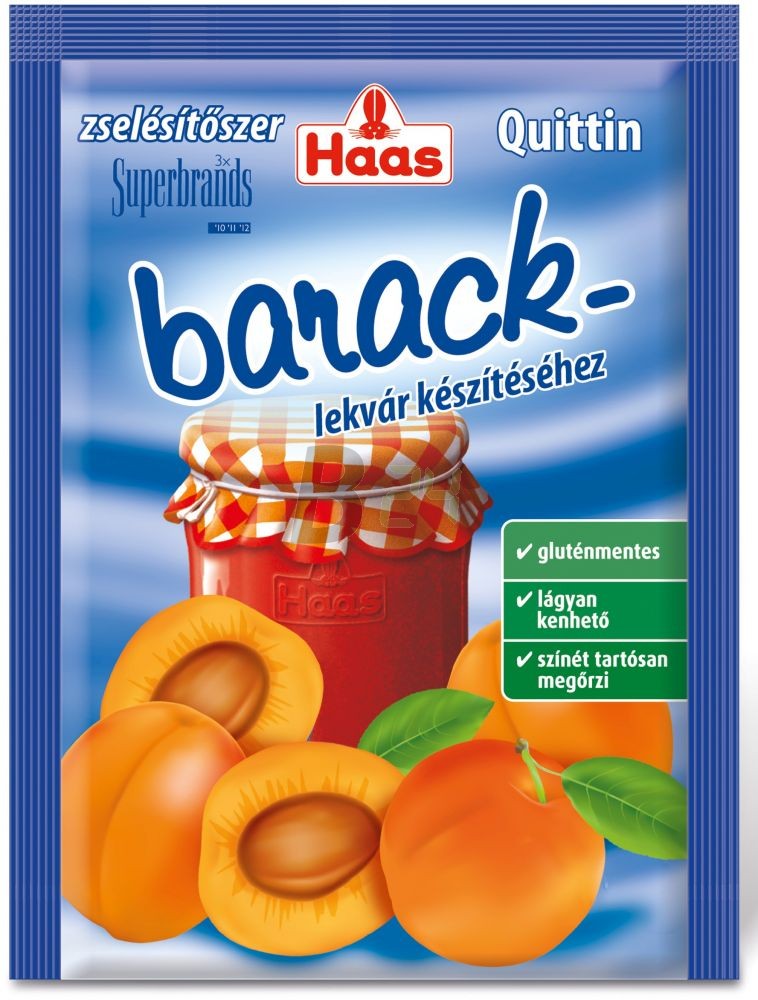 Haas quittin barack lekvár készítéshez (25 g) ML078531-19-11