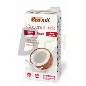 Ecomil bio kókusztej édesítő nélkül (1000 ml) ML078792-5-6