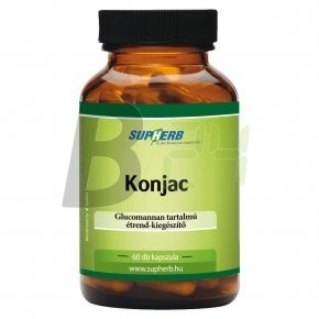 Supherb konjak glucomannan kapszula (60 db) ML078940-34-1