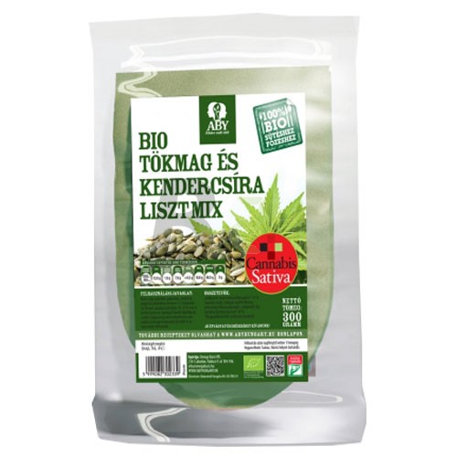 Aby bio tökmag és kendercsíra liszt mix (300 g) ML079001-10-5