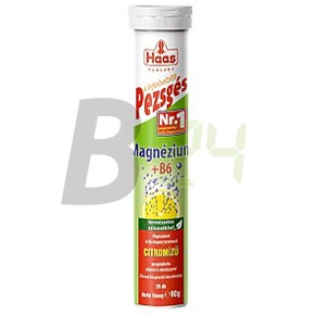 Haas pezsgőtabletta stevia mg+b6 (20 db) ML079515-18-11