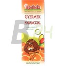 Apotheke gyümölcstea gyerekeknek narancs (20 filter) ML045740-38-6