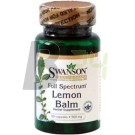 Swanson citromfű levél lemon balm kapsz. (60 db) ML051223-34-9