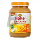 Holle bio bébiétel körte sárgabarackkal (190 g) ML068120-8-10