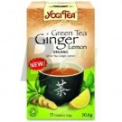 Yogi bio zöld tea gyömbér-citrom 17 db (17 filter) ML070127-12-4